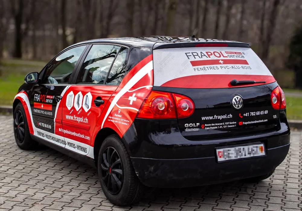 oklejanie-samochodu-stolarka-okienna-vw-golf